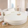 Ensemble de literie Home Textile Coton Round Fichette ajustée 3PCS / Set Circle Rubber 220 220cm 200 200cm lit avec couvercle entier