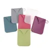 Sacs de rangement Masque sac de buggy matériau en silicone support de face portable Case à poussière Facemas réutilisable