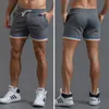 Mens shorts Solid Rainbow Printing Shorts Double Pocket Waist Loose Basketball Pants Casual Shorts Gym Running Training Shorts 240513