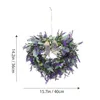 Flores decorativas Garland Garland Party Wreath Depot Decoración de primavera Puerta Puerta Romes