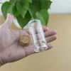 Storage Bottles 24 Pcs/Lot 26 37 80mm 60ml Glass Jars Bottle Stopper Spice Corks Spicy Containers Tiny Vials Test Tube