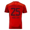 24 25 Bayerns Munchens Kit Jersey FC Bayerns Classic Jersey, haut de qualité courte, chemise sportive de marque, T-shirt de marque adulte et pour enfants Musiala Muller Sane