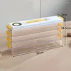 Storage Bottles Dumpling Box Sandwich Preservation Food Grade Multi-Layer Portable With Timing Freezer