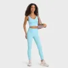 Lu Womens Yoga Bra Tank Summer a forma di U senza anello in acciaio Castolo integrato Sports Lu U Bra per Women Gym Sleeveless Fitness Yoga Tops