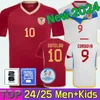 2024 2025 Venezuela voetbalshirts Kids Kit 24/25 Nationaal team Voetbalkhemd Men Home Red Away White Camisetas COMISETAS COPA AMERIKA CORDOVA SOTELDO RINCON Bello Sosa Rondon