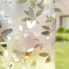 Window Stickers Luckyyj Crystal Decorative Stained Glass Film Självhäftande klistermärke Isoleringsskydd för heminredning