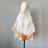 Bridal Veils Elegant Lace Shawl Head Veil And Mantilla For Wedding Black Latin-Style Decor Hair Accessories