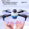 Drones KBDFA K102 Pro Mini Drone 4K HD Camera Optical Flow Drone Aerial Photography Four Helicopter Obstacles Avoidance WIFI FPV Drone RC Toy S24513