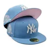 Cappelli a sfera a sfera a caldo Fashion Hip Hop Baseball Cappelli da baseball per adulti Flat Sunlight Sunda Sports Sports Beanies Cap Mix Ordine Dimensioni 7-8