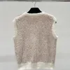 Maglioni femminili designer a maglia lettere in rilievo a raccolta maglione per maglione inverno abbigliamento primaverile giubbotto di lusso topwwing di alta qualità