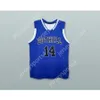 Custom Qualquer nome qualquer equipe Zach Lavine 14 Bothell High School Cougars Blue Basketball Jersey All Stitched Size S-6xl Top Quality