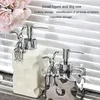 Dispensateur liquide Dispensateur en céramique Bouchon de douche de douche rechargeable Rempillable Hands Laundry Sub Botling Bathroom Products