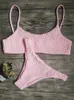 Clothing Sets New hot selling sexy womens push up pad bra bikini set pleated swimsuit beach swimsuit bikini setL2405