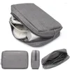 Sacs de rangement Travel Digital Accessories Organizer Case For Headphones Charger Mouse Portable Zipper USB Data Cable Sac
