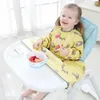 Bibs Burp Cloths Feeding high chair bib with table cloth cover baby dining chair waterproof Saliva towel Burp apron d240513