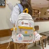Rucksack schöne Frauen vielseitige Tasche Farbe Match Niedliche Wind Reise College Student Rucksäcke Minderheit Teenager Girl Schoolbag