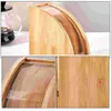 Kitchen Storage Coffee Paper Box Filter Stand Holder Tabletop Strainer Household Filtering Wood Office