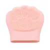 Cleaning Cat Claw Facial Brush Massage Facial Pad Silicone Exfoliation Black Head Facial Brush Shower Facial Cleansing Skin Care Tool d240510