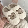 Kapdy Vrouwen Tryb Schattige Winter Thuis Katoen Schoenen Student Indoor Kawaii Grappige