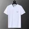 Mens Fashion Mens Designer T-shirts Vêtements en gros design noir Blanc design des pièces Men de monnaie décontractée haut manche