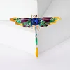 Spille Beauterry Trendy smalto Dragonfly Rhinestone Dragonfly For Women UNISEX Insect Pins Casual Party Accessori Regali