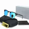 RAYS Brand Classic Wayfarer Luxury Square Sunglasses Men Frame Acetato com Ray Lentes Black Glasses Sun para mulheres UV400 com Box 859