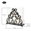 Hooks Retro Creative Spotpin Storage Rack Rack Scandinavian Court Style Iron Cuisine Paper Papinon Clip de plateau commercial