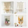 Tapisseries étagère de plante mural jaune suspension macrame macrame art arabe teint à la main boho dentelle tissu bohême tassel