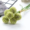 Decorative Flowers 27cm 6 Sticks/Bouquet Mini Hydrangea Artificial El Window Wedding Pography Props Flower Accessories