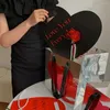 Borsetto regalo borsetta per imballaggio imballaggio bouquet a forma di bouquet sacchi di San Valentino