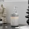 Liquid Soap Dispenser Ceramic Hand Sanitizer Lotion Bottle Portable Body Wash Shampoo Modern Home Bathroom Accessories