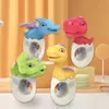 Gun Toys Sand Play Water Fun Mini water gun childrens toy dinosaur egg pistol press type small spray gun splashing toy summer beach bathing toyL2405