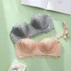 Bras Define mulheres Sexy Lace Bra Solid Crops Tops Comfort Rouphe Push Up Bralette calcinha perfeita de lingerie suave feminina lingerie feminina