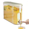 Bouteilles d'eau 4l Réfrigage Dispensateur Boissons de limonade Boissons avec robinet des organisateurs extérieurs Pitcher Cold Kettle pour le camping