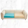 Silla cubre la cubierta del cojín elástica Color sólido para la sala de estar el asiento removible Fondo para de Cojin