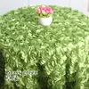 Tableau broder Rosette Flower 3d Cover El Banquet Party Round / Rectangle Tables Décoration Christmas Gift Wedding