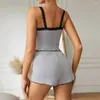 Abbigliamento da casa Simpucili in pizzo Shorts Shorts Shorts Picciastro set da donna a due pezzi Lingerie comoda notte da notte