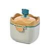 Dîne boîte à lait portable Boîte en poudre de grande capacité Baby Rice Noodle Storage Jar Snack Scellé Scellé Aller mignon Out Proof X8i0