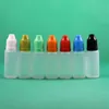 100 sets/perceel 15 ml plastic druppelaar flessen kindbestendige lange dunne tip pe veilig voor e vloeibare damp vapt sap e-vloeistof 15 ml dggcq uubbv