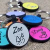 Hundebekleidung Personalisierte PET-ID-Tags Anti-Lost-Kragenzubehör Custom Stumm Tag Silicon für Hunde