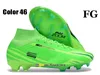 Geschenktas Heren Hoge enkel Voetballaarzen Ronaldos CR7 IX Elites FG TNS Cleats Firm Ground Mbappes 9 Neymar Acc Zoom Soccer Shoes Top Outdoor Trainers Botas de Futbol