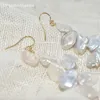 Earrings Natural Baroque Pearl Earrings Filled Earrings Boho Oorbellen Brinco Vintage Jewelry Boho Handmade wedding Earrings 230831