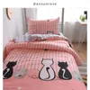 Bedding Sets Dansunreve 25 Designs 3/4pcs Set Multi Size Flat Sheet Floral Quilt Cover 48x74cm Pillowcases Little Tree