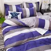 Sängkläder set enkla fyrdelar tvättade bomullsglase quilt täcker studenten enstaka sovsal 1.2 tredelar set 4