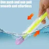 Gun Toys Sand Play Water Fun Children pull out water cannon toys cute cartoon dinosaurs straight tube water cannon outdoor beach water battle propsL2405
