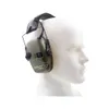 Tactical electronic tir oreillement antitinin casque amplification sondage de protection auditive pliable 240428