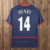 Hommes femmes survêtement rétro Henry Bergkamp Soccer T-shirts Vieira Merson Adams Home Football Shirt Adult Adult Short Long Manches Loose