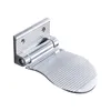 Mattes de bain Space Aluninum Safety Foot Rest Pédales antidérapantes Pédales pliables étape avec ongles Douche pour les accessoires de salle de bain