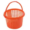 Happy Egg Holiday Decorative Paster Plastic Gift Storage Bucket Panier de cueillette à main