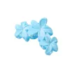 Candy Color Frangipani Hawaiian Flower Coils Clips for Women Hair Claw Clips Cost Fin Graw Claw Clips Beach Tropical Accessoires